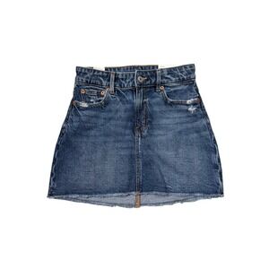 American Eagle Denim Micro Mini Skirt – Size 000 (NWT)